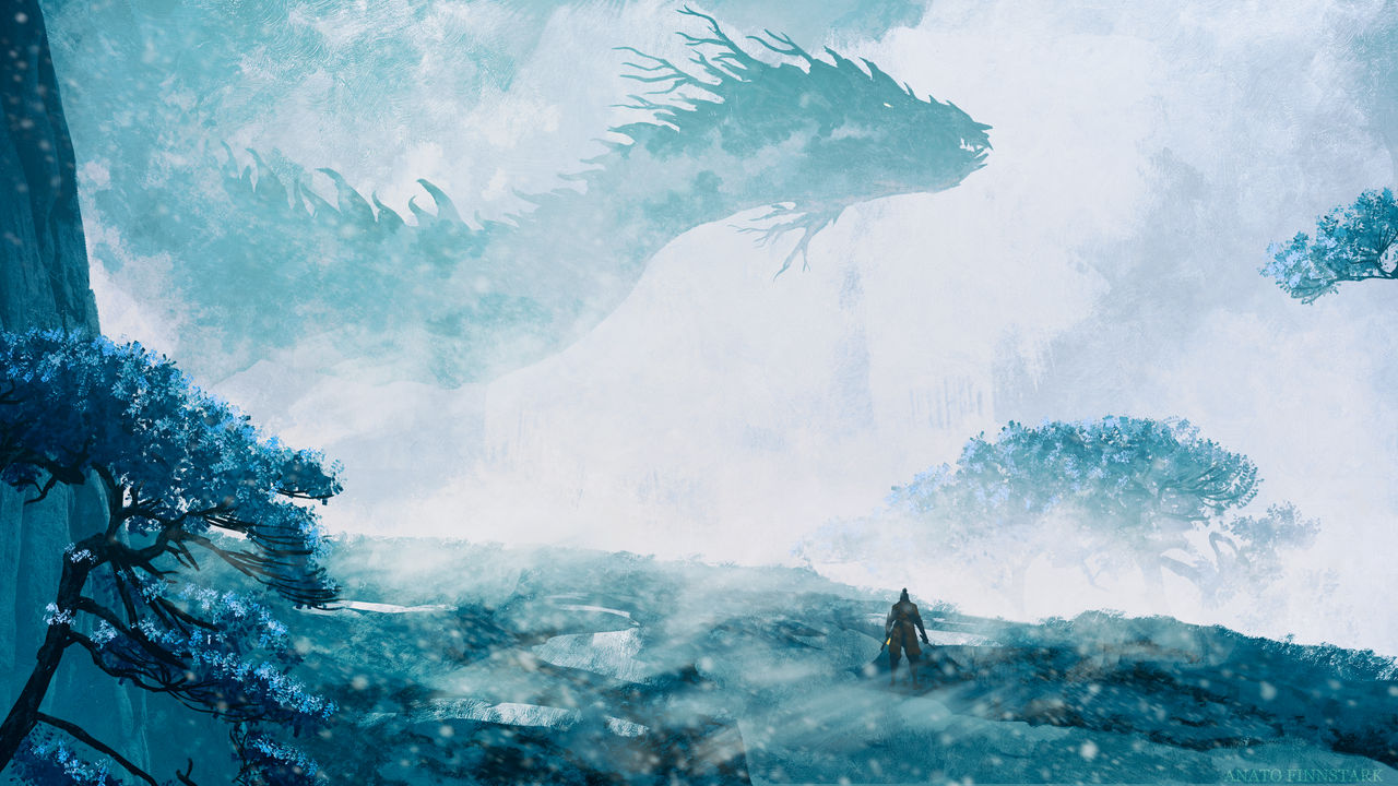 来自法国插画师的一组画面唯美的插画作品!很有一些艺术气息