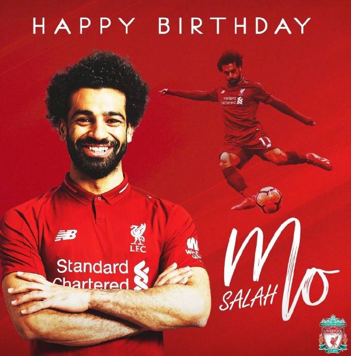 27岁生日快乐!埃及全队为萨拉赫庆生