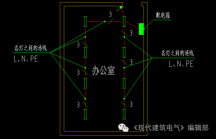 【ibe】详解电气照明平面图如何确定导线根数