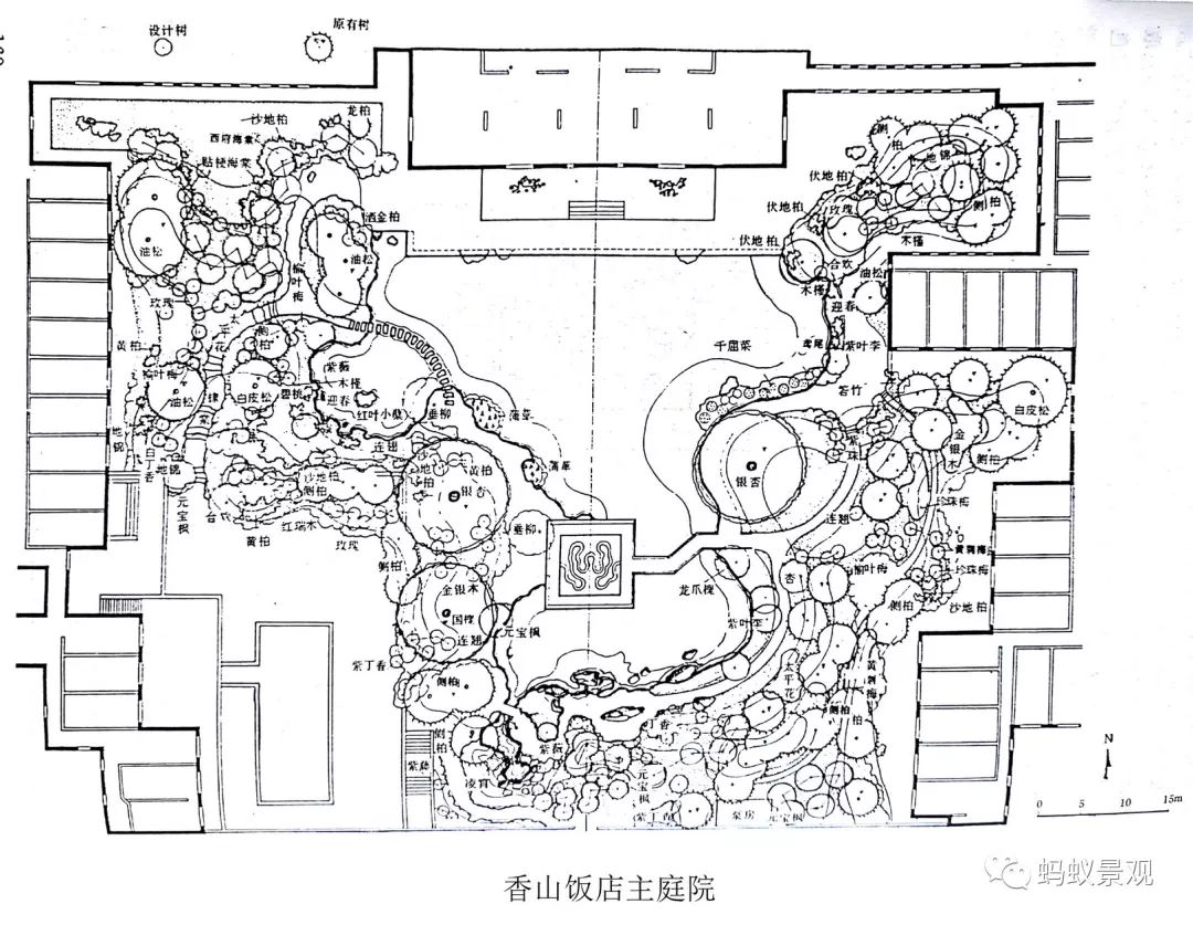 方案快题必备佳品:建国后经典园林平面 | 附下载