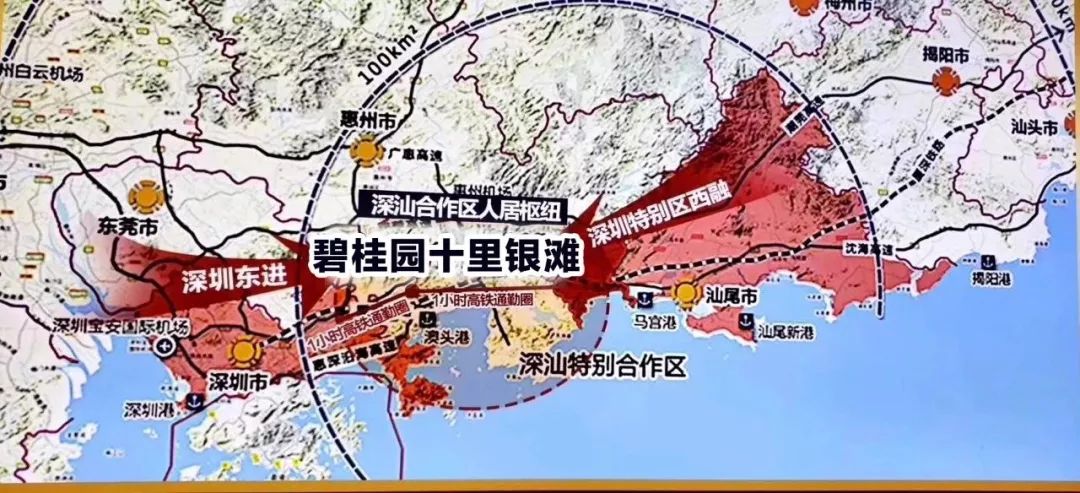 十里银滩项目更是成为东进,西融重要战略风口.