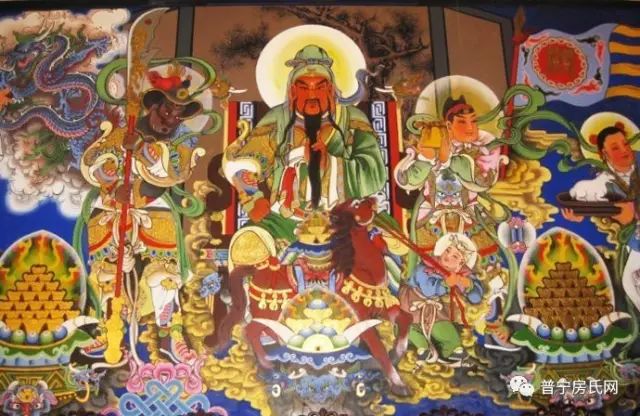 道教尊为"忠义神武灵佑仁勇威显护国保民精诚绥靖翊赞宣德关圣大帝"
