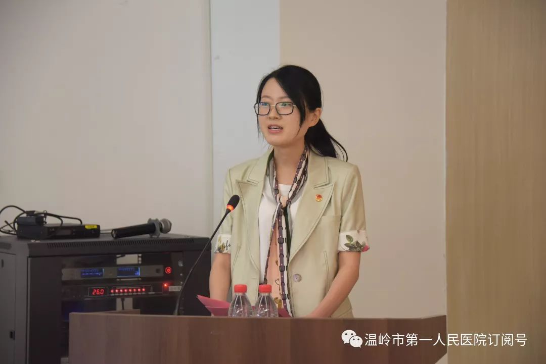 温州医科大学团委书记陈永霖,团委副书记洪晓畅,共青团温岭市团委副
