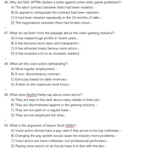 史上最骚英语六级考试,将暴雪作为考题,玩家:谁