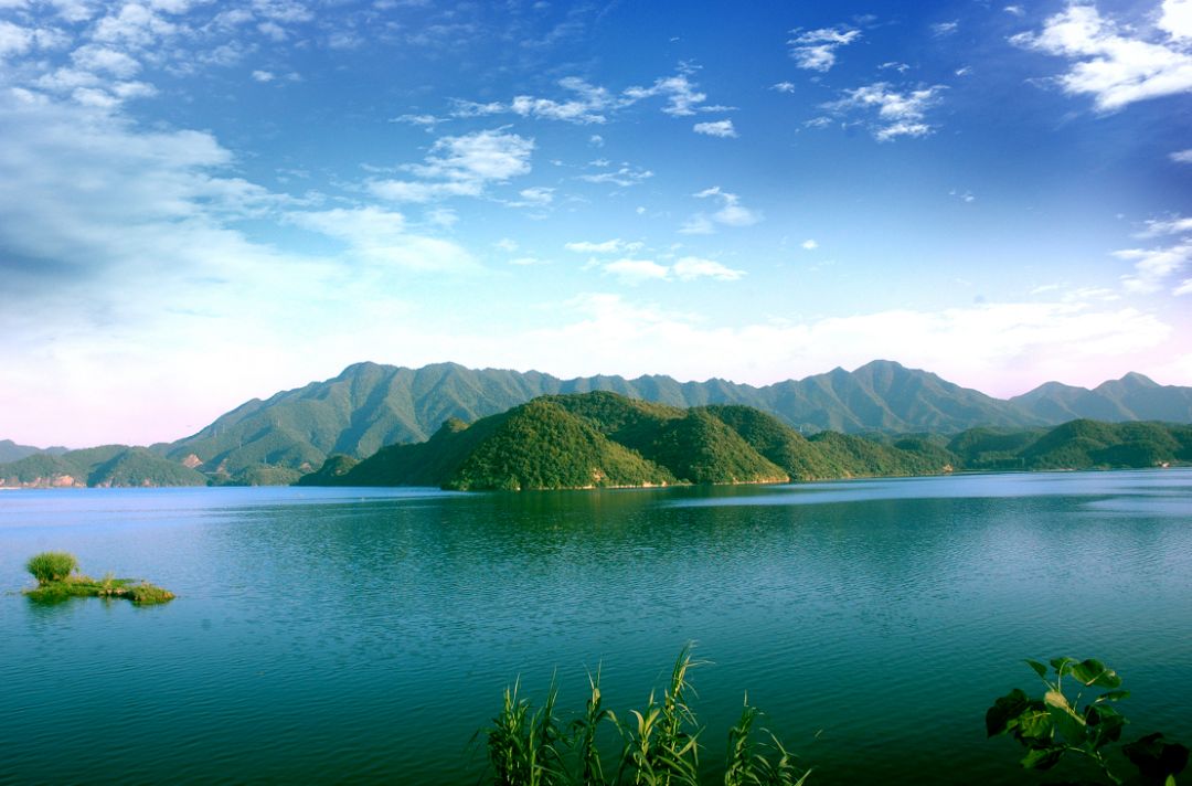 陈云峰 摄 天溪湖的四季景色,如同一幅山水画卷.