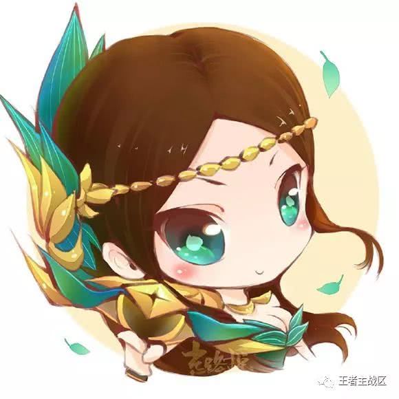 王者荣耀女英雄萌版头像九大女神萌版头像没人不喜欢