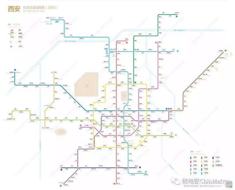 前不久,西安市发改委牵头制定西安市中小运量轨道交通规划,不知是否