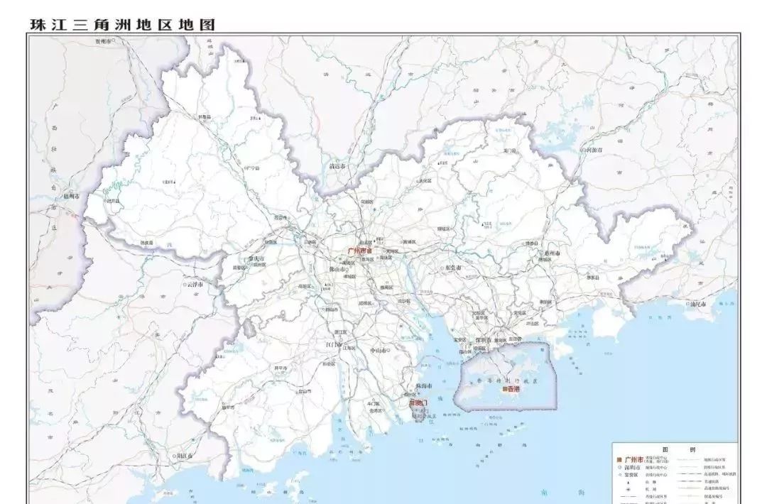 粤东地区地图