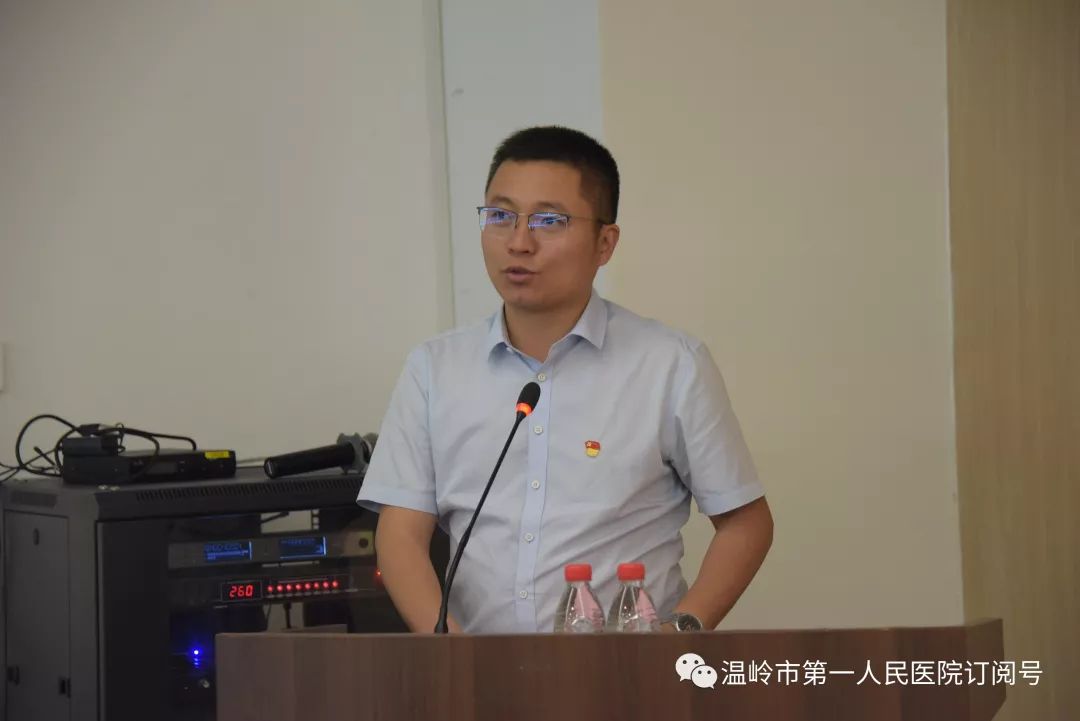 温州医科大学团委书记陈永霖,团委副书记洪晓畅,共青团温岭市团委副