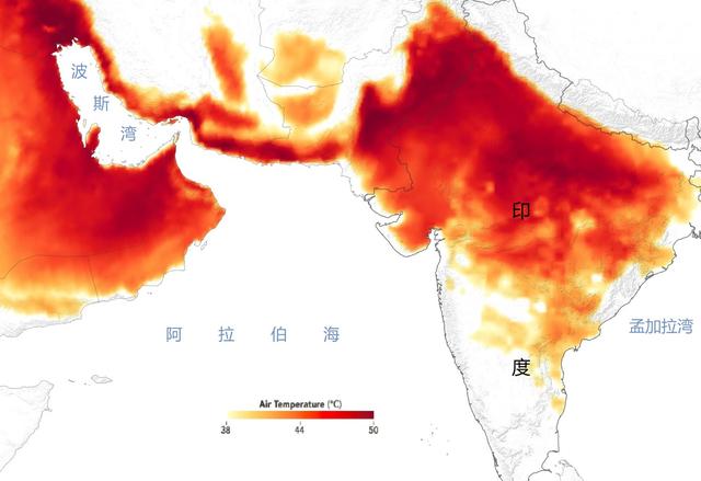 原创今年六月热浪持续炙烤印度北部地区新德里最热一天温度超过48