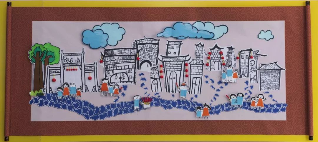 长卷画:《地铁一号线》