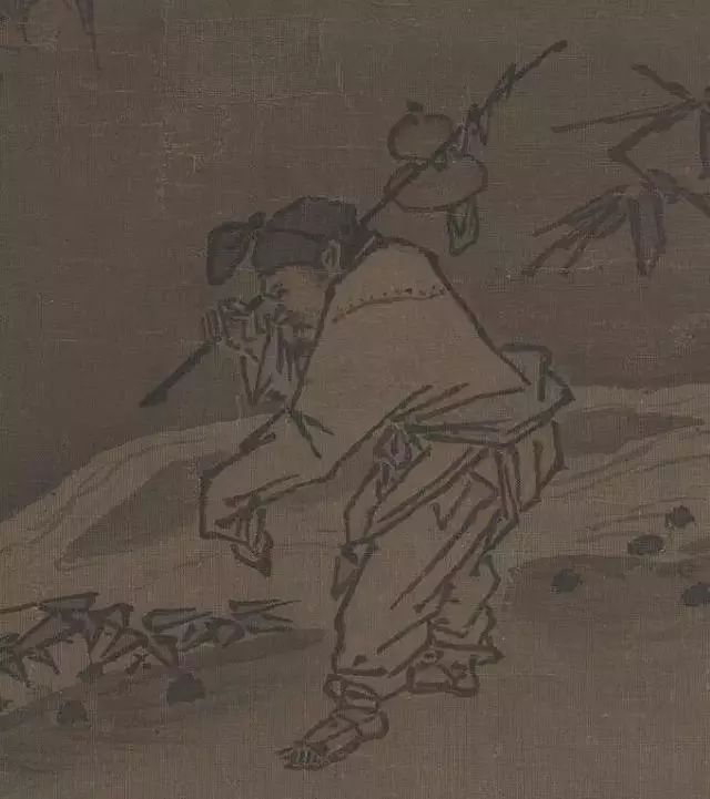 《踏歌图》 局部