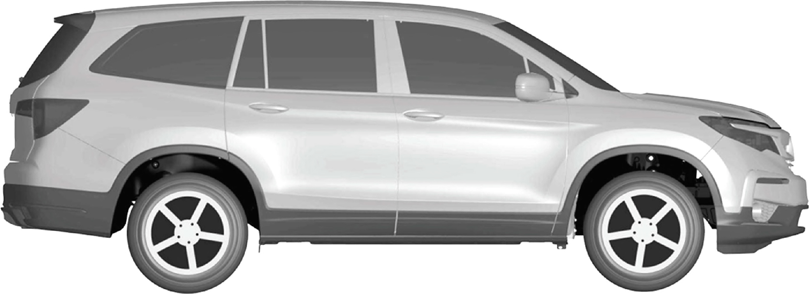 本田7座SUV将入华销售 竞争丰田汉兰达