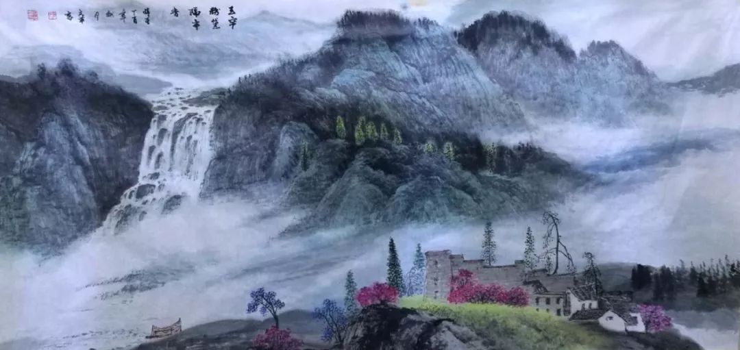 原创艺术中国画家张文革作品赏析