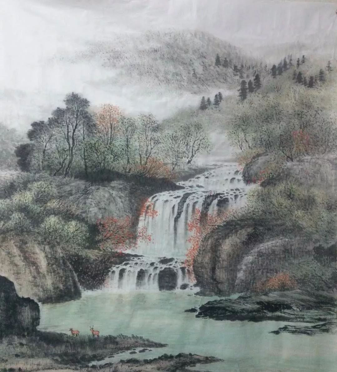 原创艺术中国画家张文革作品赏析