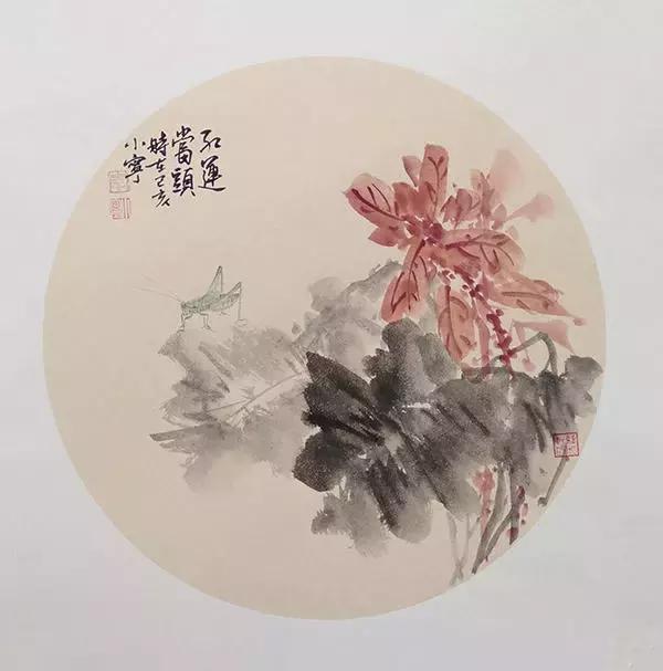 美女画家李小宁清新灵妙别出心裁