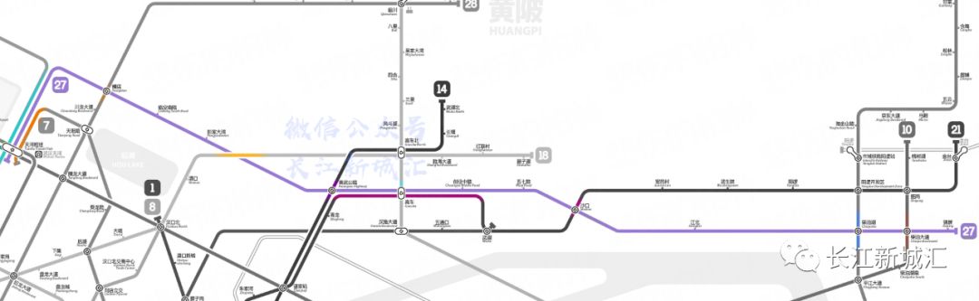 3号线市民之家站,8号线刘店立交站,18号线后湖站,天阳路站,横店至前