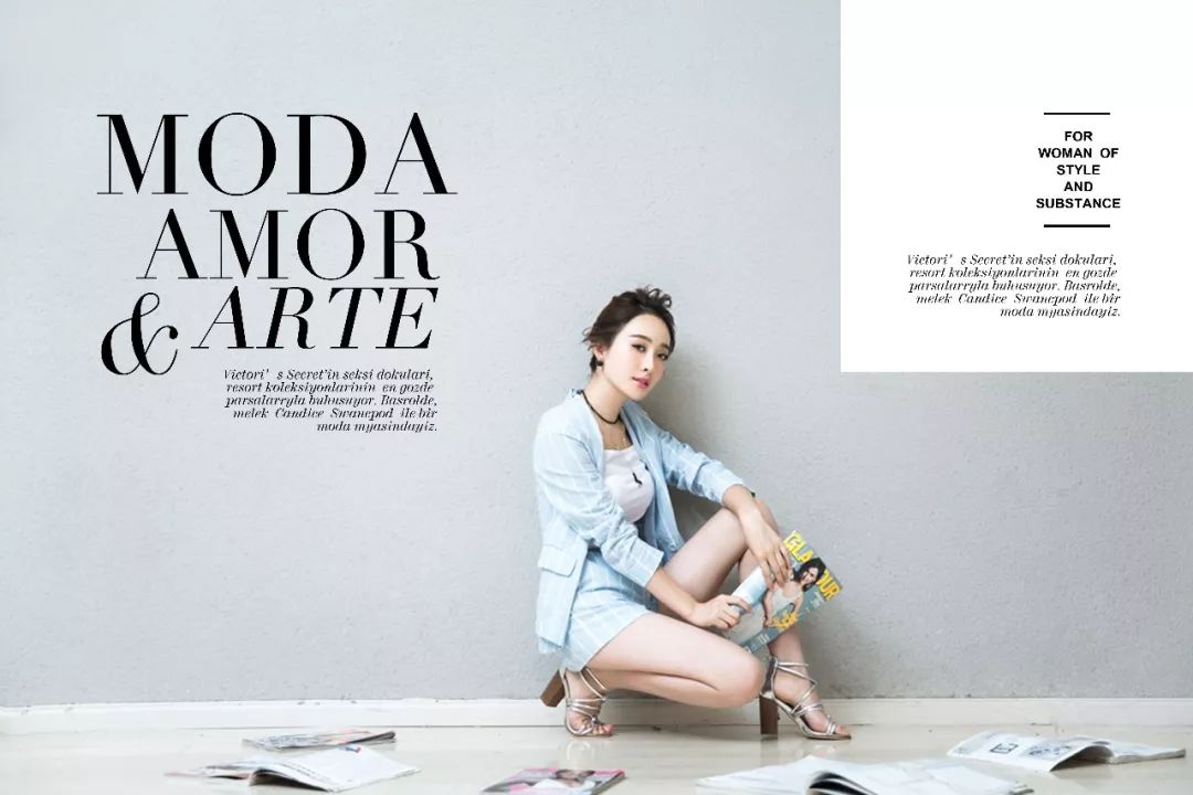 韩式欧美风素材个性街拍时尚杂志封面设计psd字体