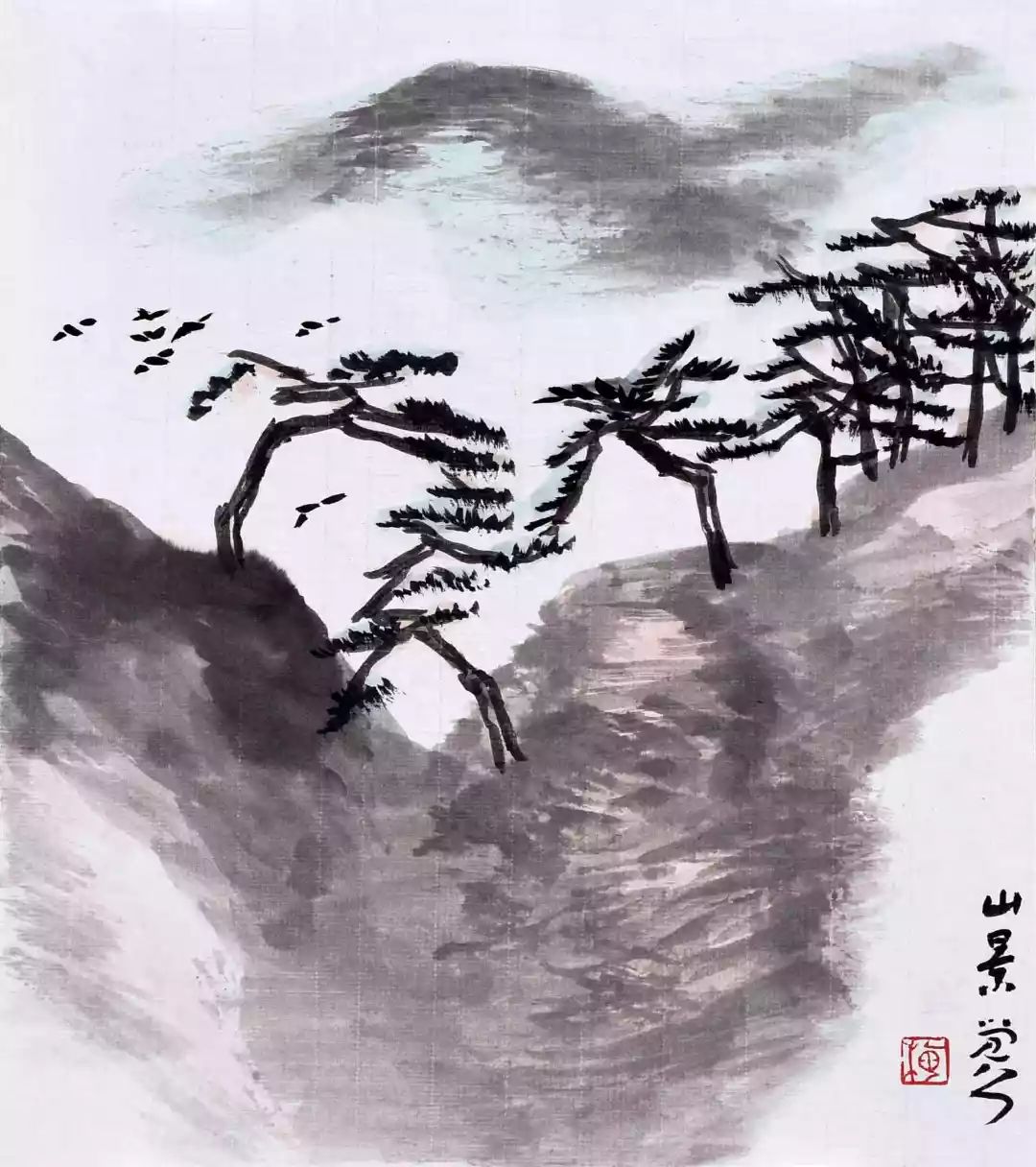 梅墨生的最后一条朋友圈.