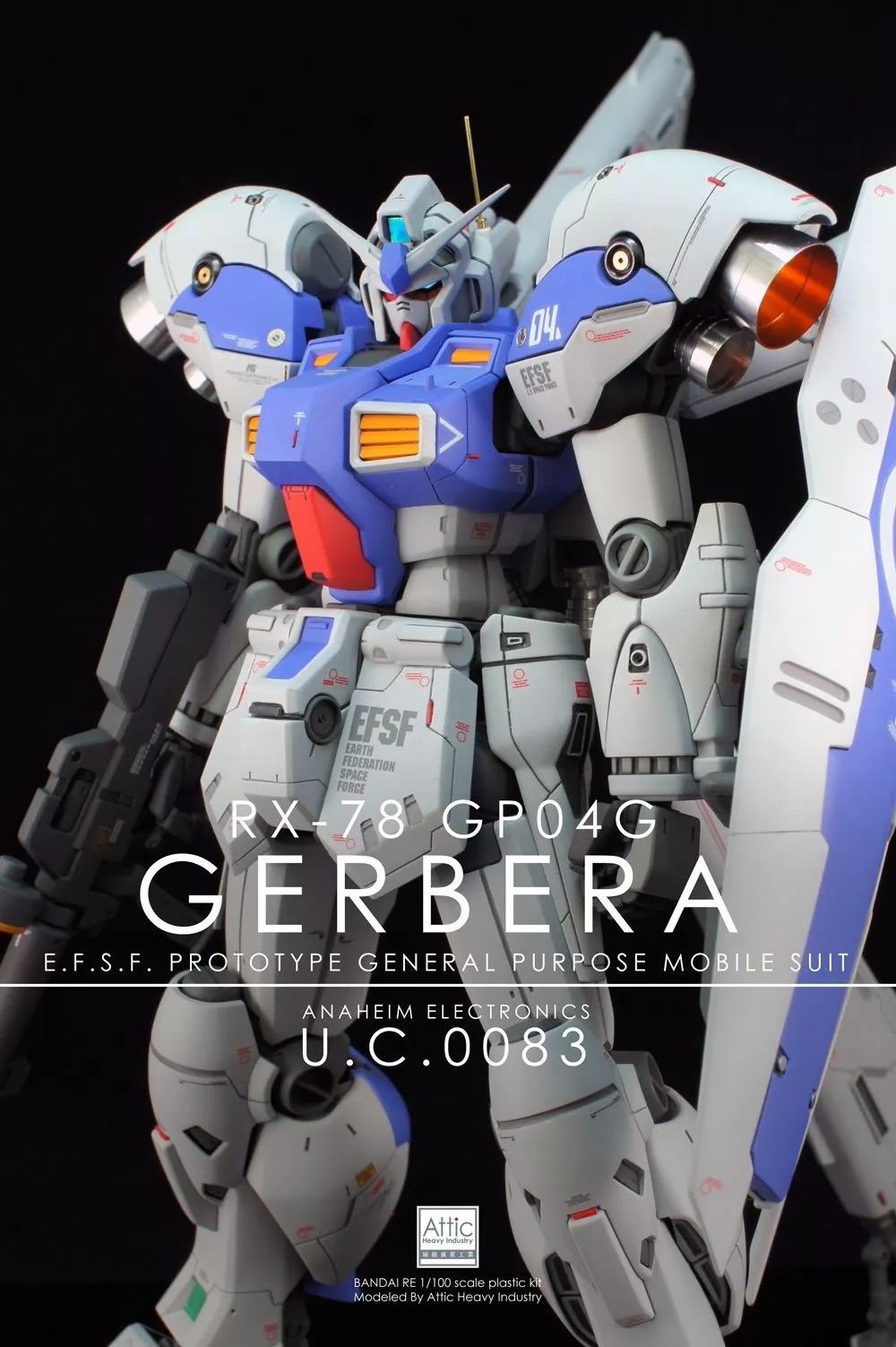 到位的细节和细致的涂装这样的re100gp04改造真心好看