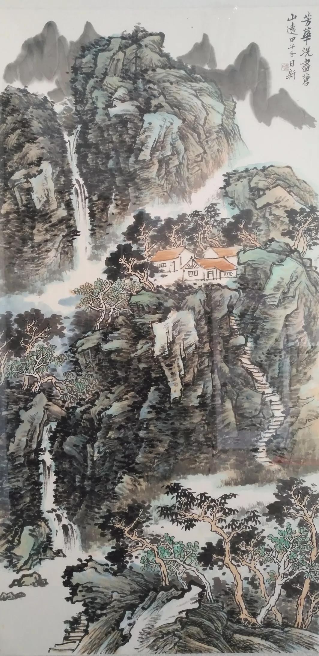 画廊推荐画家姜日新为道日益话日新