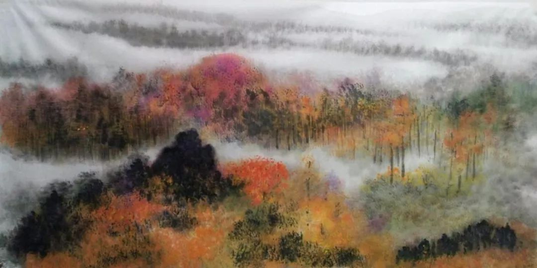 原创艺术中国画家张文革作品赏析
