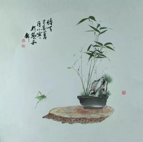 美女画家李小宁清新灵妙别出心裁