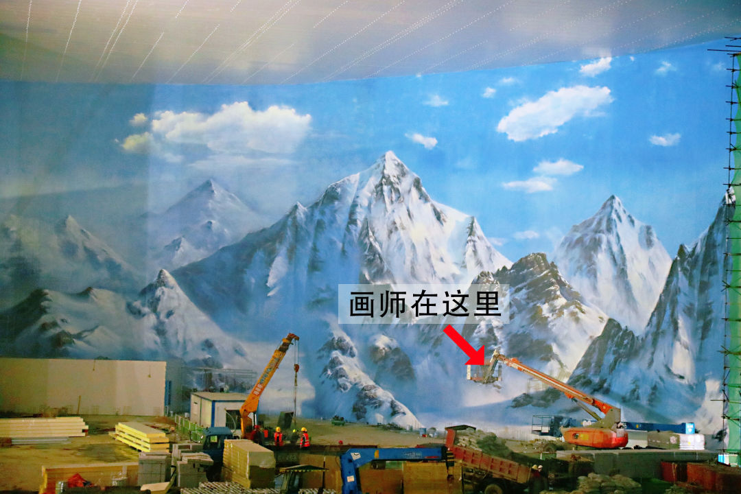 40余名来自 中国美院,广州美院的优秀画师 就是这样描绘雪山细节的—