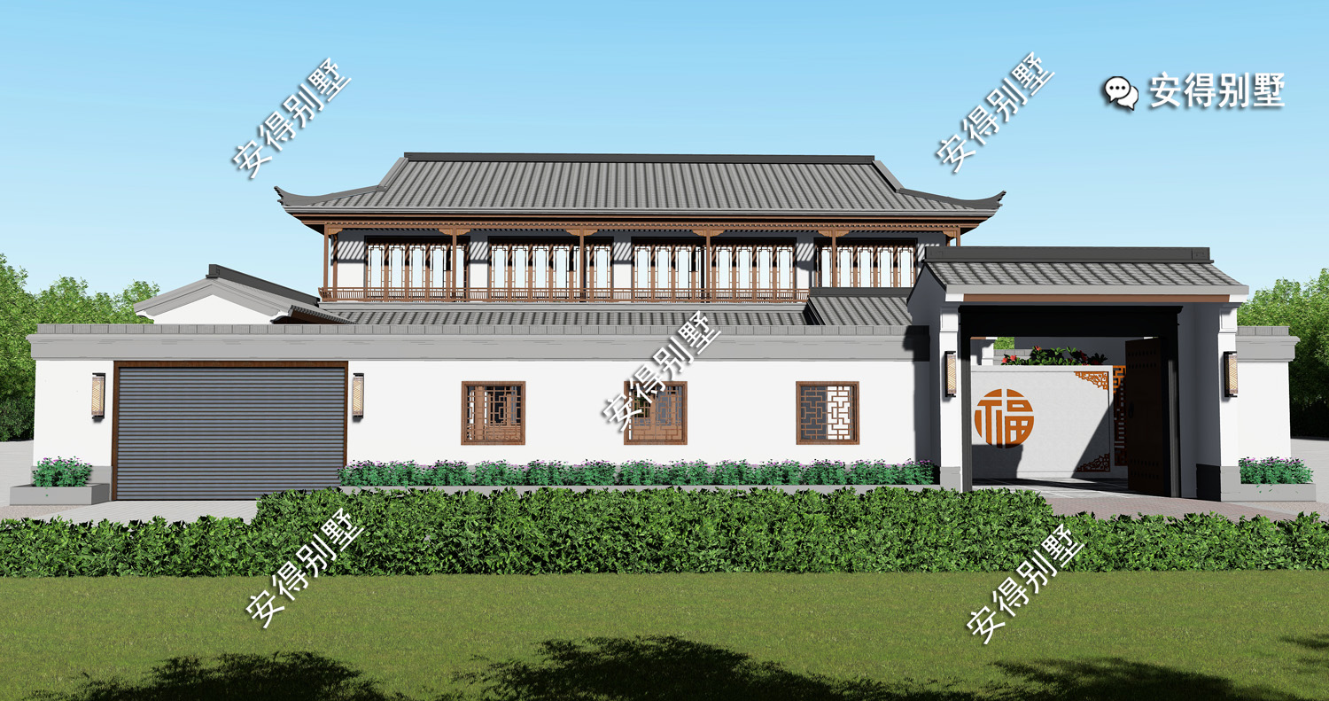 农村4合院设计图