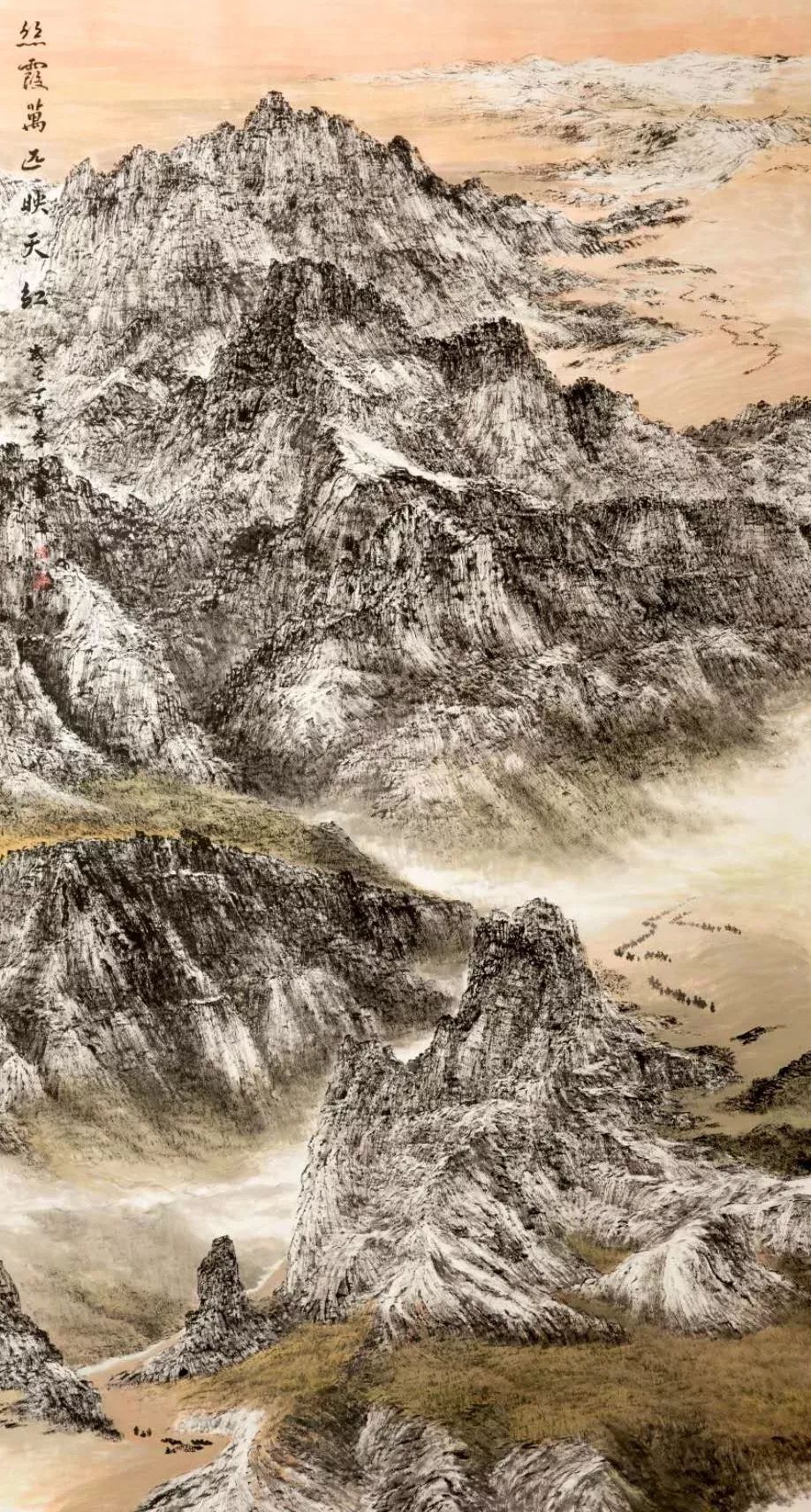 原创艺术中国画家张文革作品赏析