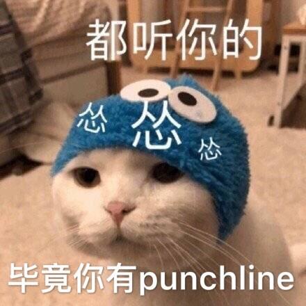 punchline表情包毫无punchline的人生