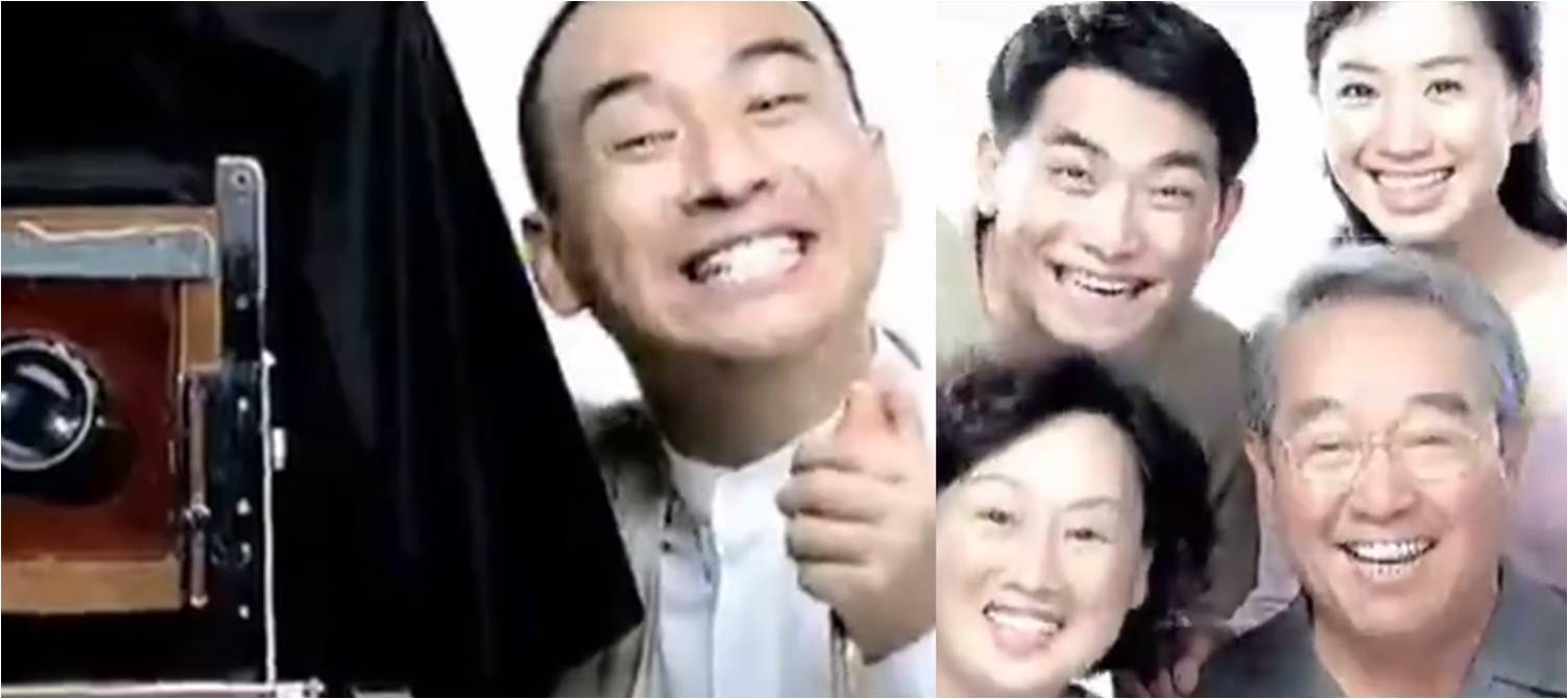 当年,这个有点傻大黑粗的广告却如魔音入脑般,让很多人拍照时候都模仿