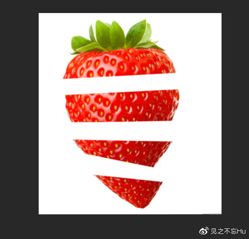 photoshop如何制作特效草莓
