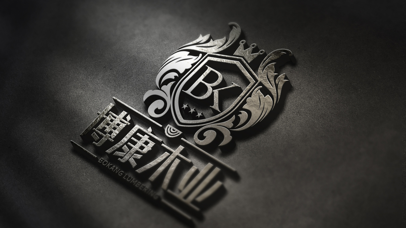 博康木业logo设计|博康整体木作