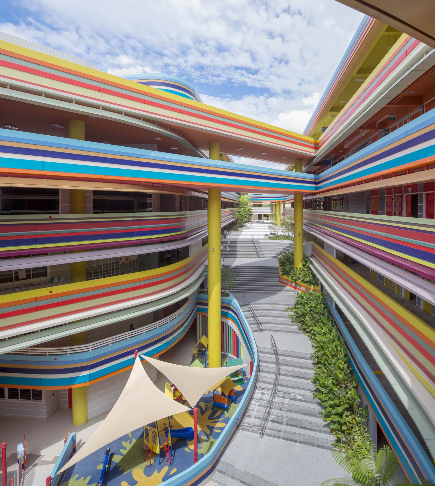 南洋小学彩虹学校跳跃青春,avid建筑设计