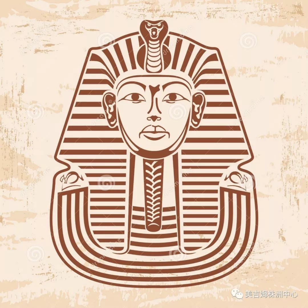 法老面具是埃及的国王死后所带的面具,是一种权利的象征.
