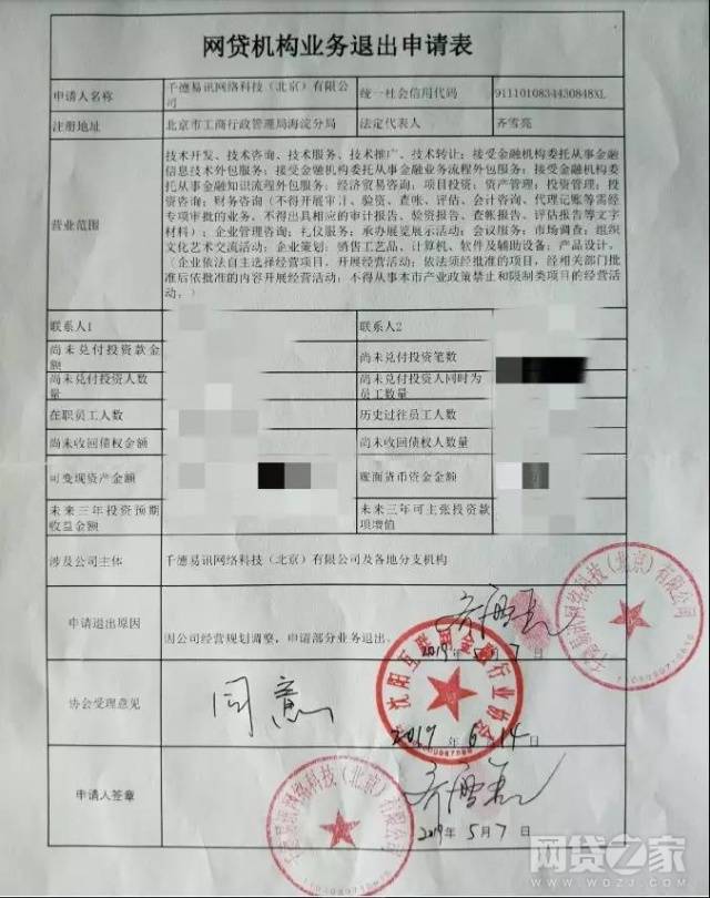 沈阳一平台退出网贷业务 地方协会将审计核查