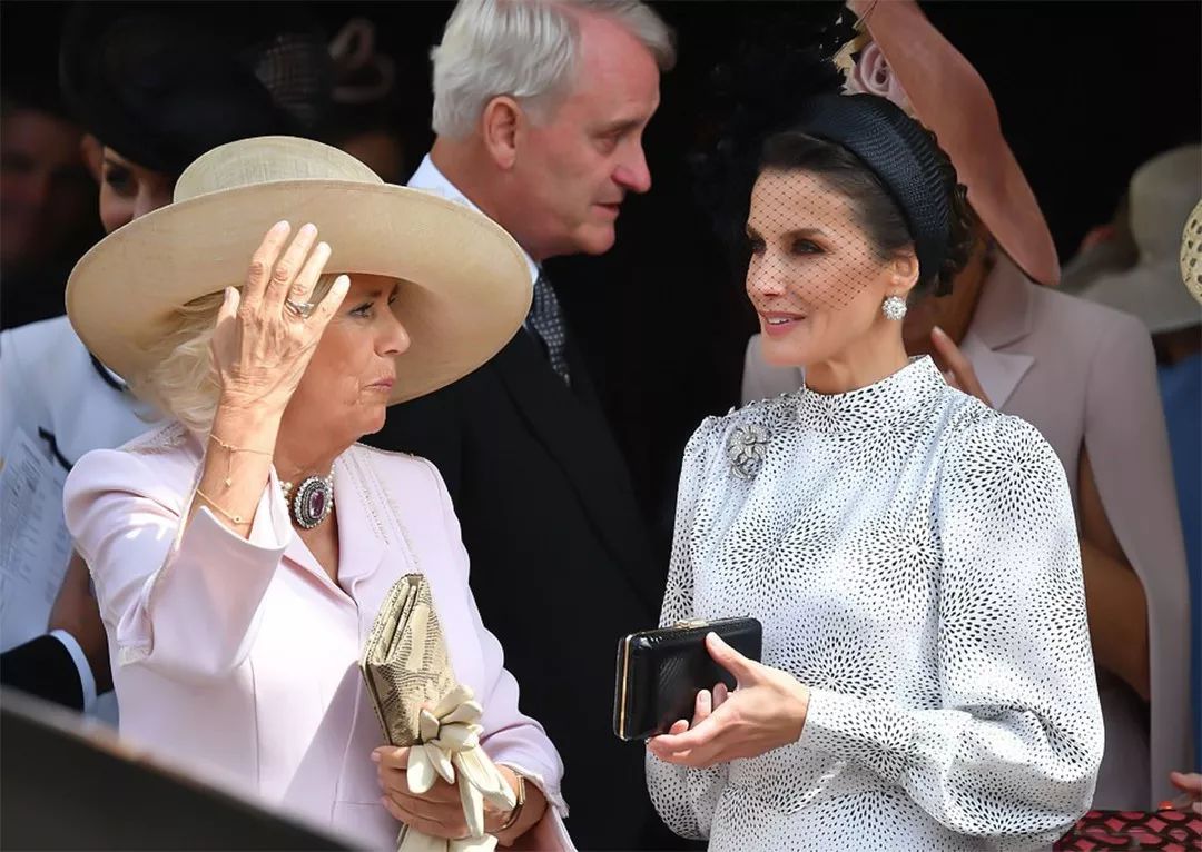 查尔斯真的老了!站在一群气宇轩昂国王中,含腰