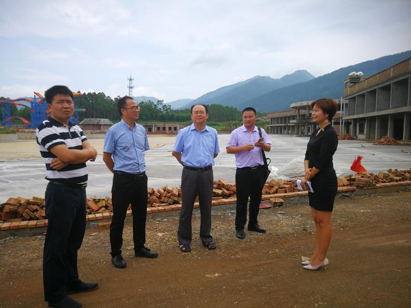 贵港市文旅局到我市调研重大项目建设工作