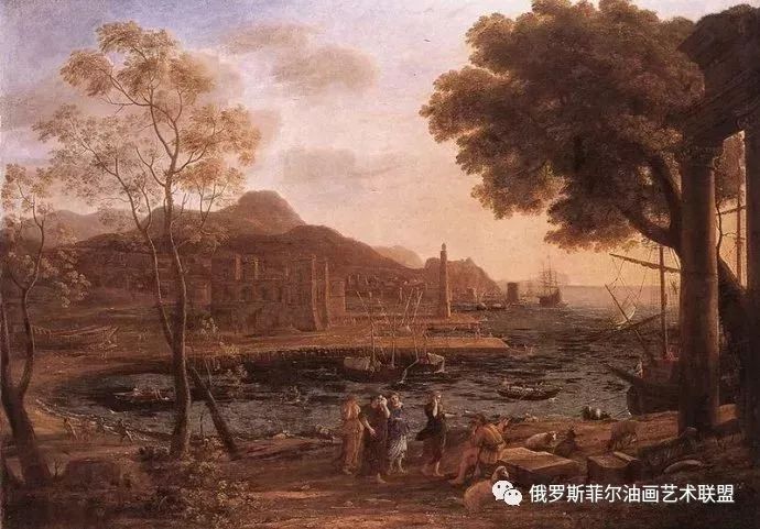 法国著名画家克洛德洛兰风景油画作品赏析