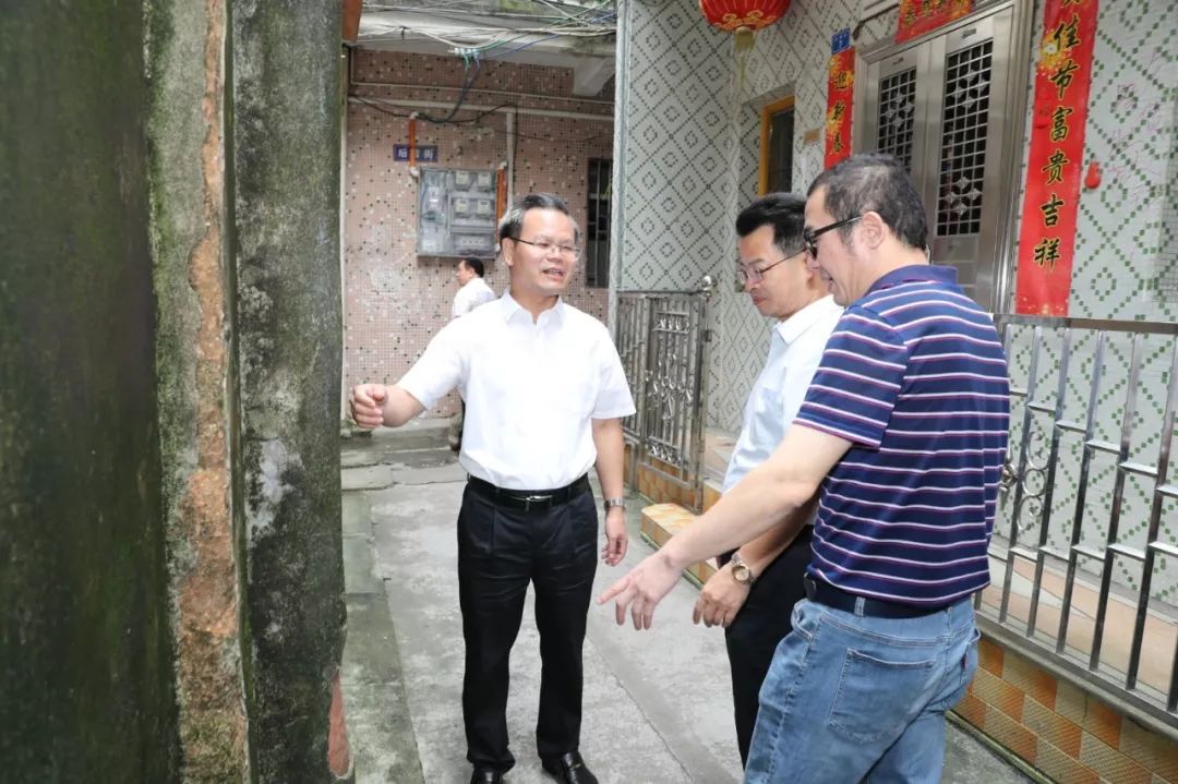 曾永祥廖茂忠率队调研蓝田书院修缮工程杰出乡贤吴暹进