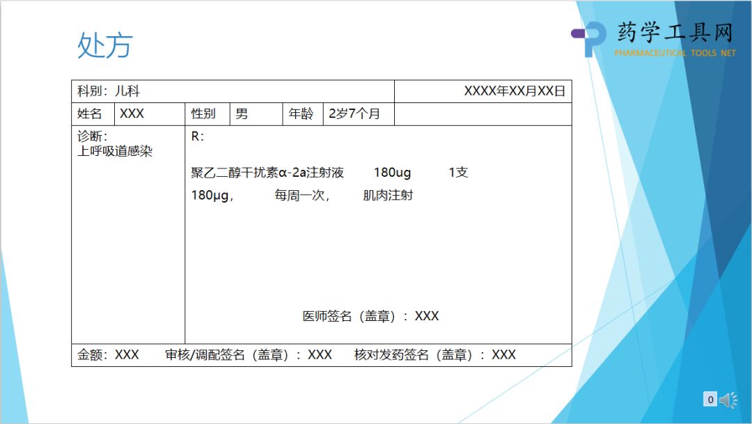 药课堂 | 一例2岁男童上呼吸道感染患者的处方审核