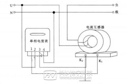 单相电表怎么接线 家用电表接线图_互感器