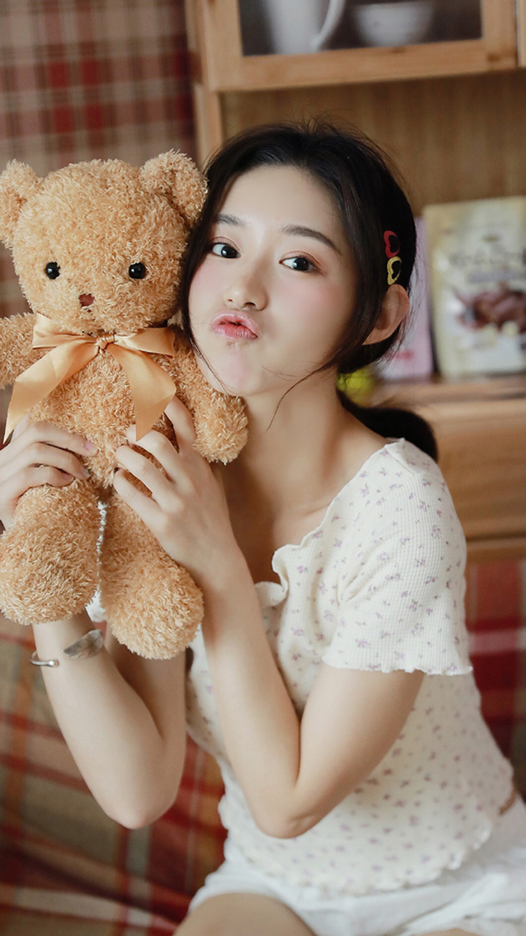 清纯美女私房恬静温婉写真图片手机壁纸