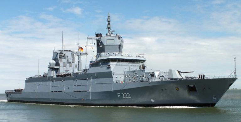 f-125型护卫舰首舰"巴登-符腾堡"号于2019年6月17日加入德国海军服役
