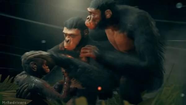 《祖先：人类史诗》8分钟实际演示 人猿大战巨型蜈蚣