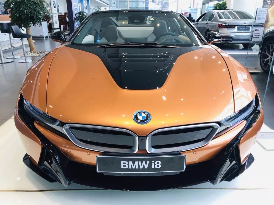 【海量大图,一饱眼福】令人惊艳的创新bmw i8敞篷跑车