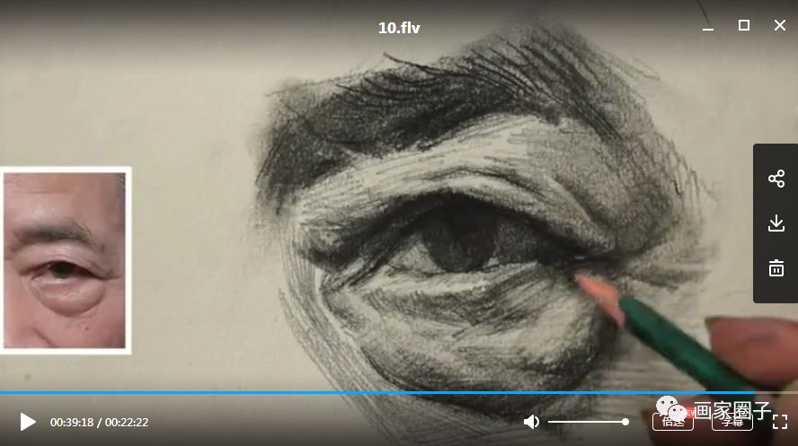 中国美院素描人像高清视频自学教程(51课) | 从