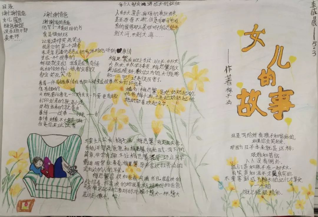 读书小报·我和一本书的故事 | 第四波入围作品