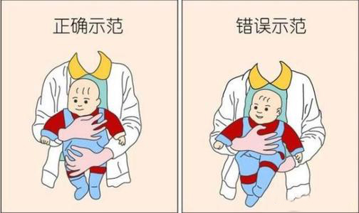 过早竖抱,不利于脊柱发育 一般来说,如果婴儿的发育正常,从 3 个月